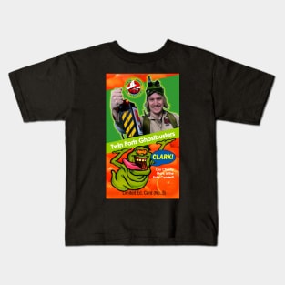 Twin Ports Ghostbusters Trading Card #3 - Clark Kids T-Shirt